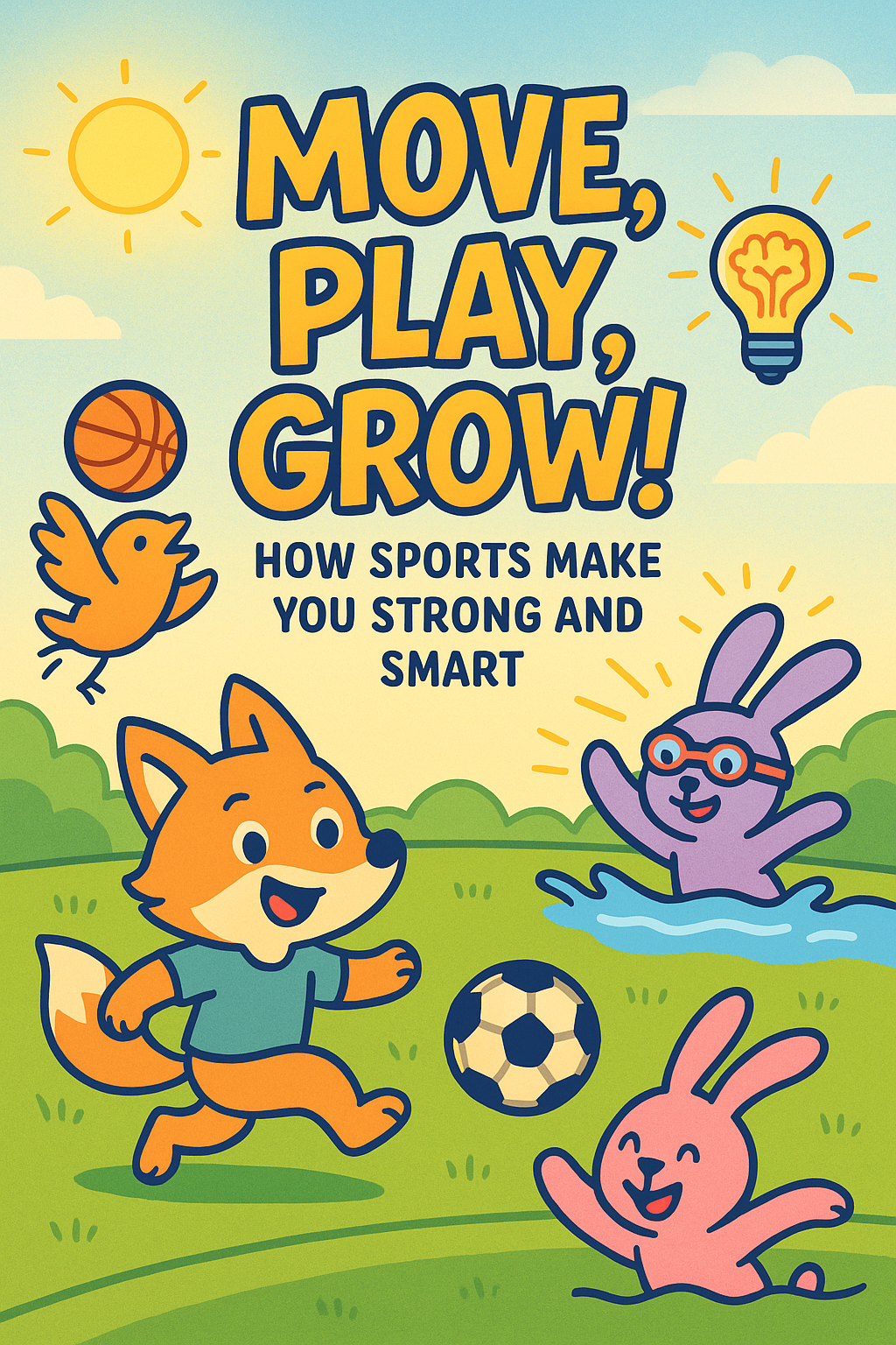 Move, Play, Grow! — How Sports Make You Strong and Smart