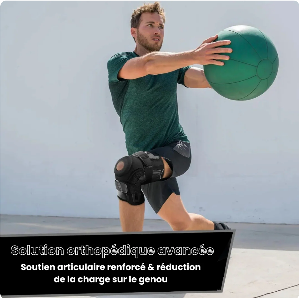 Protection orthopédique articulée du genou | Genouillère Titan‑Force 